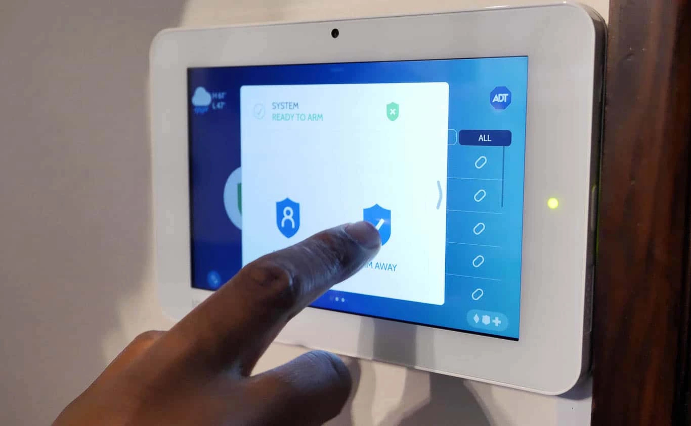 Home security installation